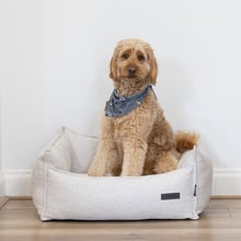Luxe Boucle Pet Bed